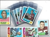 1968 Topps Football Card Lot of (24) with Stars - Most are Better to High Grade