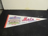 1969 NY Mets (World Champions) Full Size Team Picture Pennant