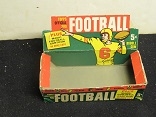 1960 Topps Football Empty Wax Display Box - Striking