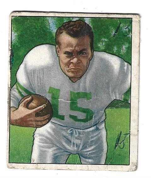 1950 Bowman Football - Steve Van Buren (HOF) - Ungraded Card