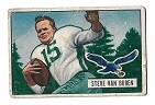 1951 Steve Van Buren (HOF) Bowman Football Card