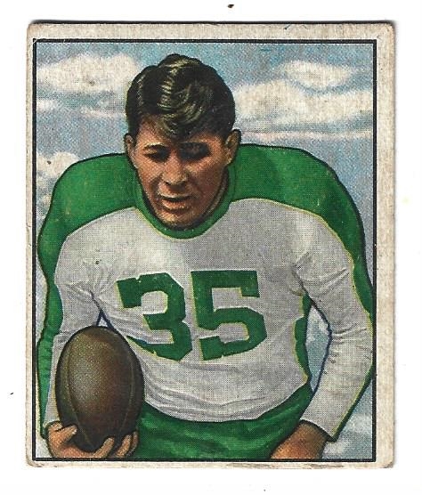 1959 Pete Pihos (HOF) Bowman Football Card