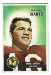 1955 Frank Gifford (HOF) Topps Football Card