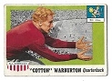 1955 Topps All-American Football Card -Cotton Warburton (USC)