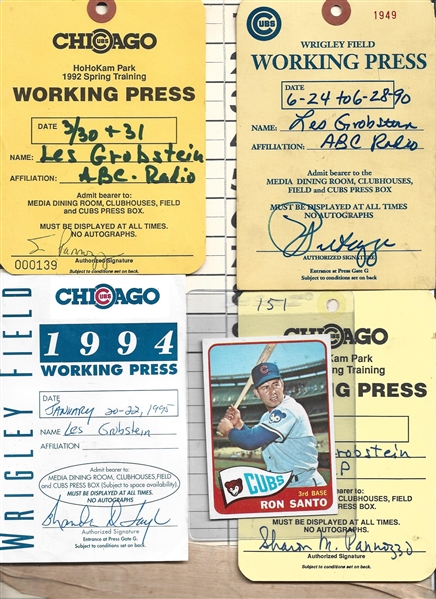 1960's - 2000's Chicago Cubs Memorabilia Lot 