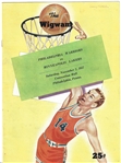 1957 Philadelphia Warriors (NBA) vs. Minneapolis Lakers Official Program