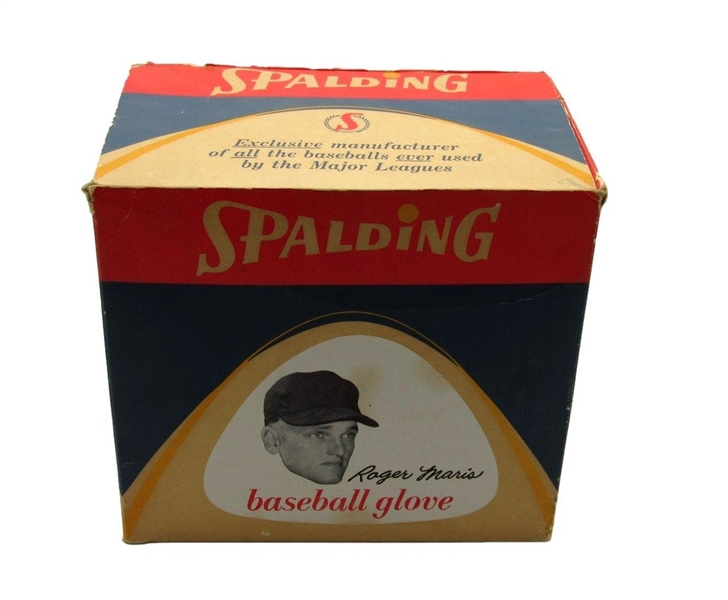 1960's Roger Maris (NY Yankees) Spalding  Empty Glove Display Box 