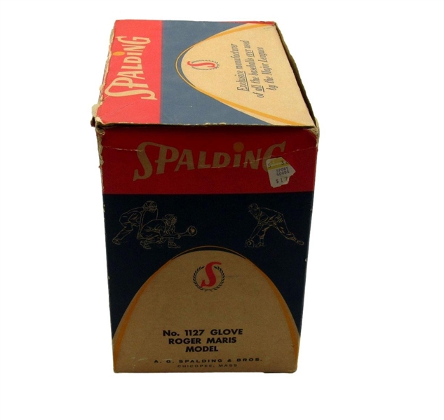 1960's Roger Maris (NY Yankees) Spalding  Empty Glove Display Box 