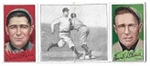1912 Hassan Triple Fold - Frank Chance (HOF) & David Shean - Baseball Card