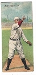 1911 T201 Mecca Double Folder - Iron Man Joe McGinnity (HOF) & Lewis McCarty - Baseball Card