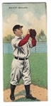 1911 T201 Mecca Double Folder - James Barrett & Grant McGlynn - Baseball Card 