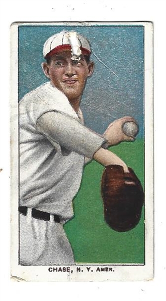 1909 T206 Hal Chase (NY Highlanders) Tobacco Card
