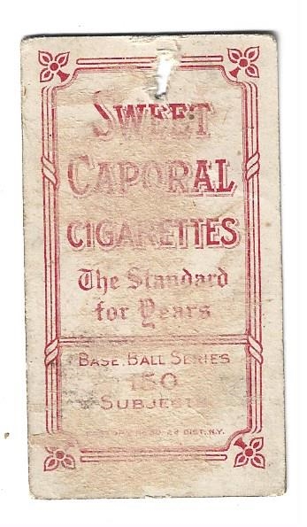 1909 T206 Hal Chase (NY Highlanders) Tobacco Card