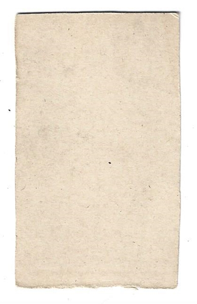 1922 W573 - Dave Bancroft (HOF) - Baseball Strip Card