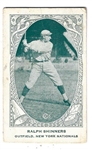 1922 W573 - Ralph Shinners (NY Nationals) - Baseball Strip Card