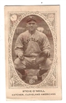 1922 American Caramel - Steve ONeill (Cleveland Americans) - Baseball Card