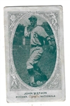 1922 American Caramel E120 - John Watson (Boston Nationals) - Baseball Card