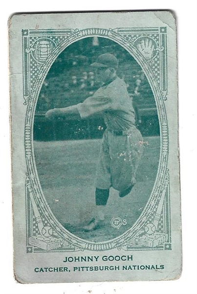 1922 American Caramel E120 - Johnny Gooch (Pittsburgh Nationals) - Baseball Card 