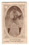 1922 American Caramel E120 - Les Nunamaker (Cleveland Americans) Baseball Card