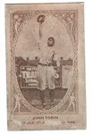 1922 American Caramel E120 - John Tobin (St. Louis Americans) - Baseball Card