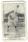 1922 American Caramel E121 - Curtis Walker (Philadelphia Nationals) - Baseball Card