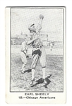 1922 American Caramel E121 - Earl Sheely (Chicago Americans) - Baseball Card