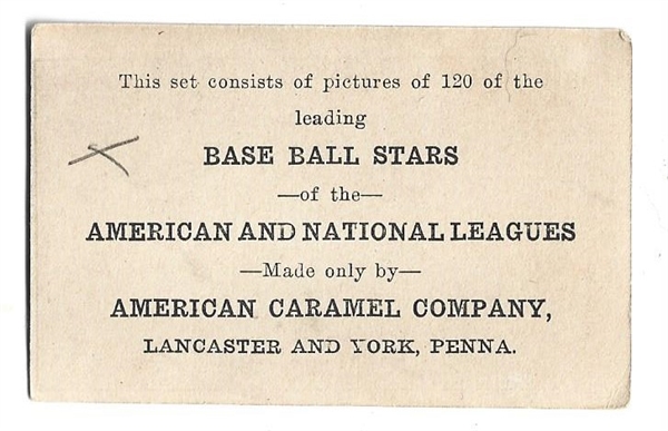 1922 American Caramel E121 - Earl Sheely (Chicago Americans) - Baseball Card