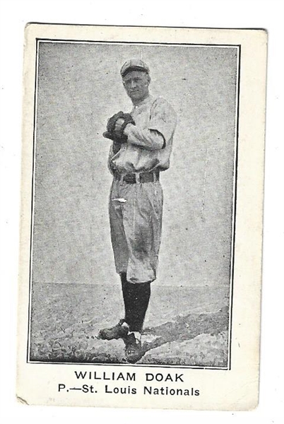 1922 American Caramel E121 - William Doak (St. Louis Nationals) - Baseball Card