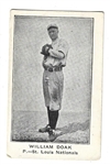1922 American Caramel E121 - William Doak (St. Louis Nationals) - Baseball Card