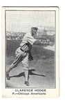 1922 American Caramel E121 - Clarence Hodge  (Chicago Americans) - Baseball Card