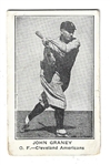 1922 American Caramel E121 - John Graney (Cleveland Americans) - Baseball Card