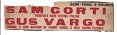 C. 1940s Trenton (NJ) Arena Partial Boxing Broadside - Corti vs. Vargo
