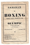1936 Maxie Rosenbloom vs. Charlie Coates Heavyweight Fight at the Olympic Auditorium