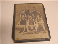 1911 AHS Track & Field Cabinet Photo - Large Size